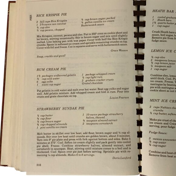 Yesterday Today and Tomorrow Cookbook by Charles Baddour 1994 Spiral Bound - Picture 12 of 13
